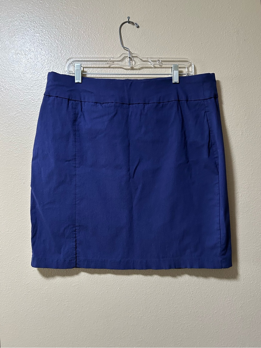 Miraclesuit Everyday Shapewear Navy Stretch Pencil Skirt Women's Sz 16 Office